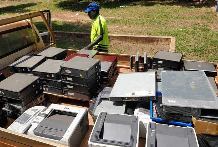 Here is an image of e-waste collection in progress from a number of East Arnhem’s very remote island communities. The TechCollect site at East Arnhem Land Council services nine remote communities in the Top End - Galiwinku (Nhulunbuy), Angurugu, Umbakumba, Yirrkala, Marngarr – Gunyangara, Gapuwiyak, Milingimbi (Maningrida), Milyakburra, and Ramingining Communities. We have recently processed 900kg of e-waste collected from these communities, which was predominately IT equipment, and could have otherwise ended up in landfill.